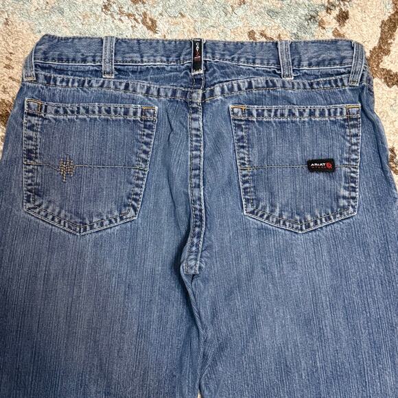 Ariat FR M4 Low Rise Boot Jeans Size 34x31 Fire Resistant - Picture 3 of 9